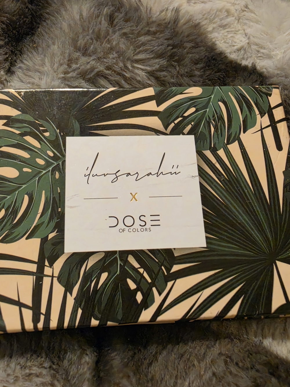 Dose of Colors x iluvsarahii Eyeshadow Palette